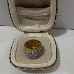 Freida ROTHMAN Gold and Silver Women's Ring